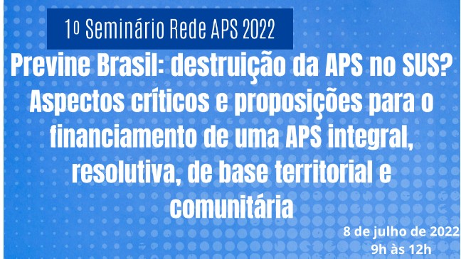  Previne Brasil será tema de atividade Preparatória para a Conferência